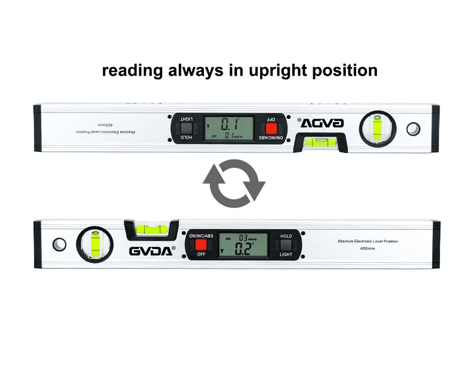 GVDA GD Y400M 360° Degree Mini Magnetic Digital Inclinometer 5