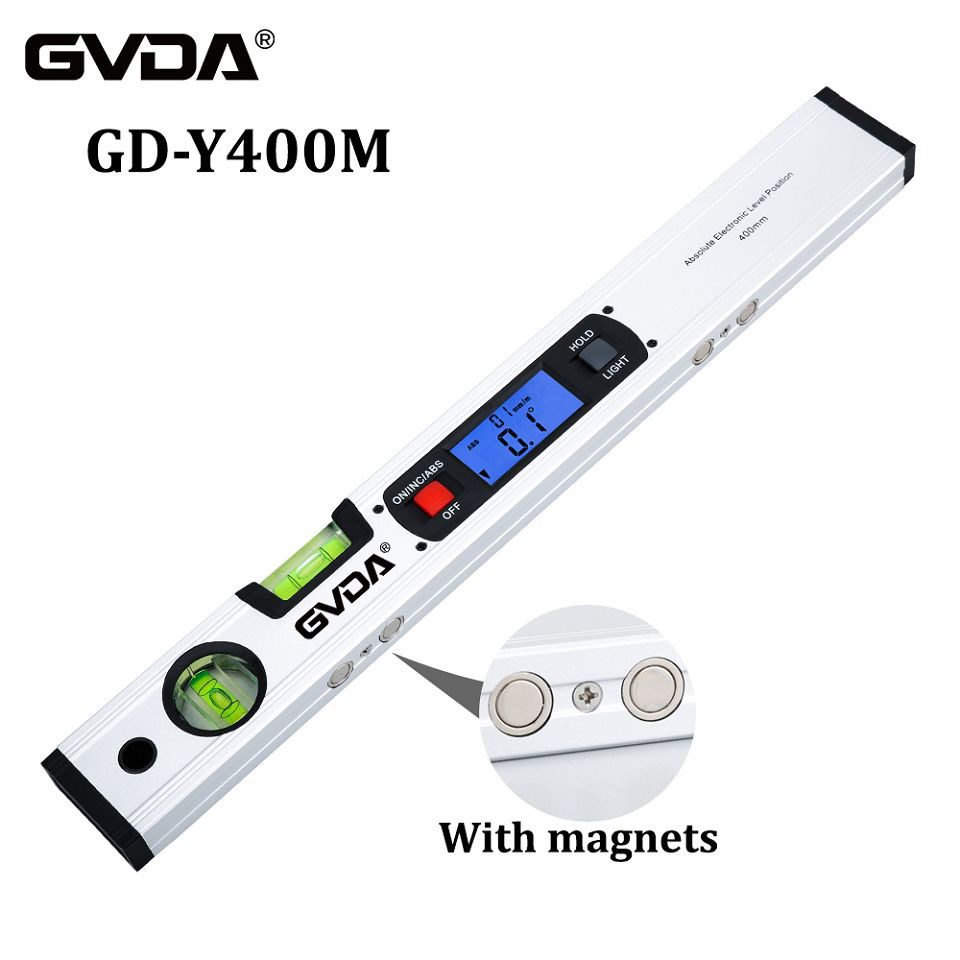 GVDA GD Y400M 360° Degree Mini Magnetic Digital Inclinometer 6