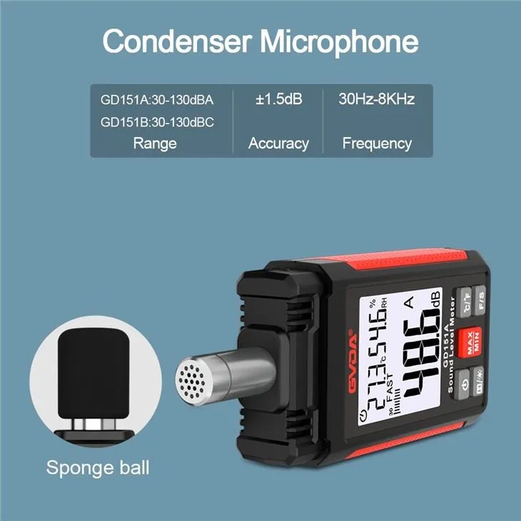 GVDA GD151 Sound Level Meter (4)