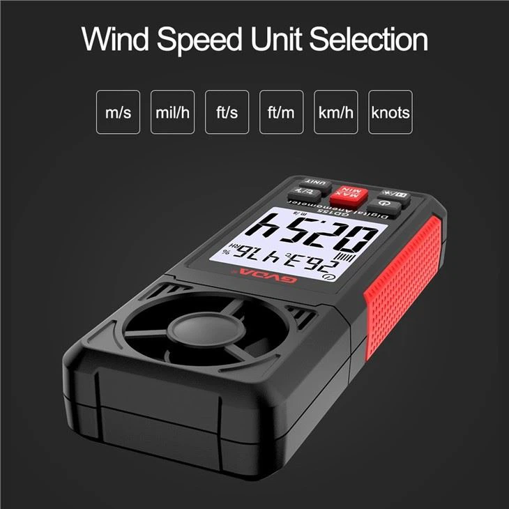 GVDA GD155 Digital Handheld Anemometer (3)