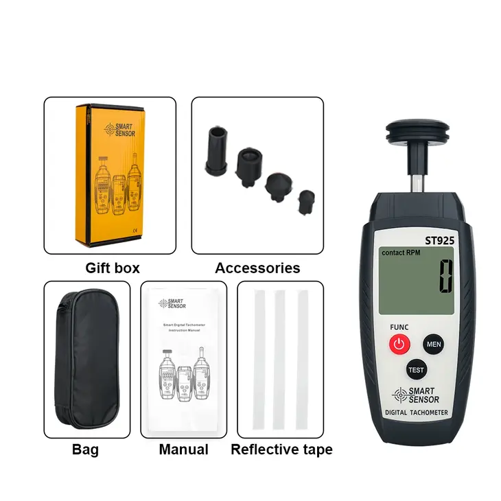 Smart Sensor ST925 Contact Digital Tachometer (2)