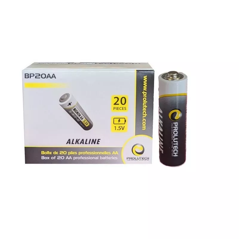 batteries prolutech aa