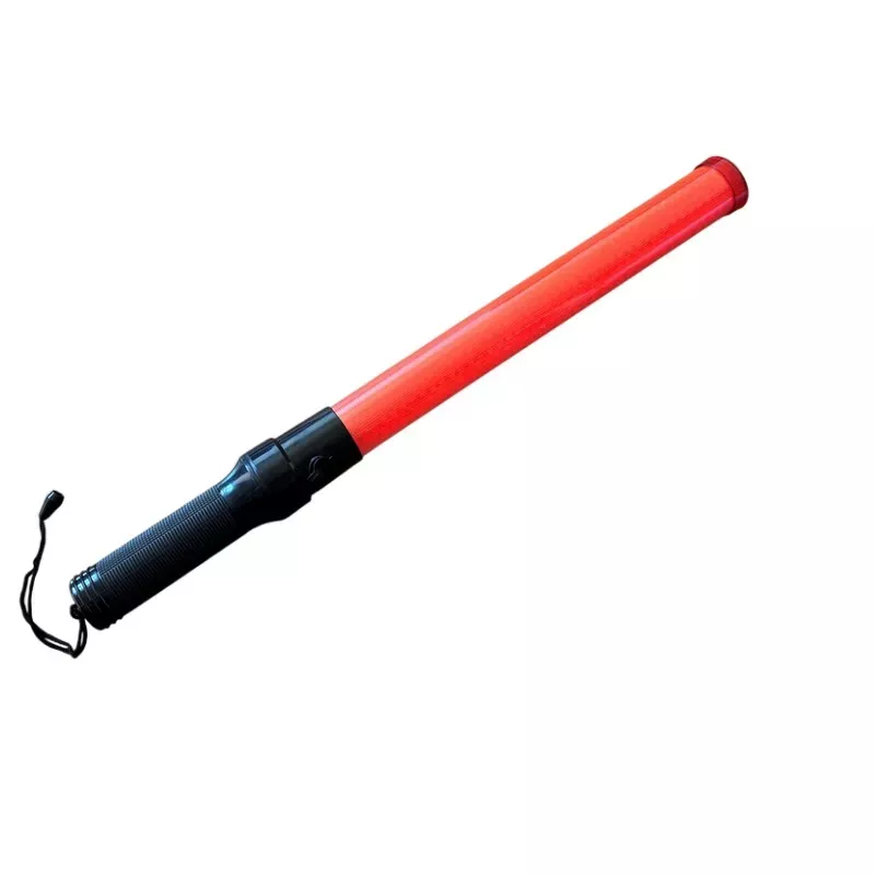 k sign led traffic baton red